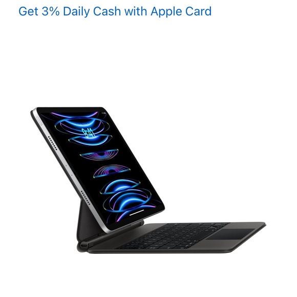 Magic Keyboard for iPad Pro 11-inch (4th gen) and iPad Air (5th gen) Black - Picture 5 of 6